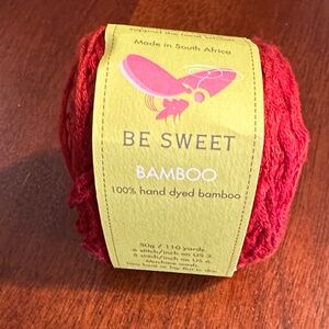 Red Bamboo Yarn